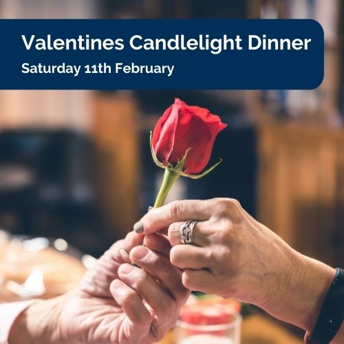 Whalley Golf Club Valentines Candlelight Dinner Saturday 11th February